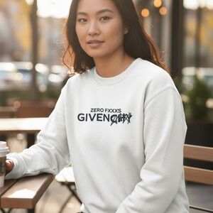 Givenchy inspired White Graphic Sweatshirt